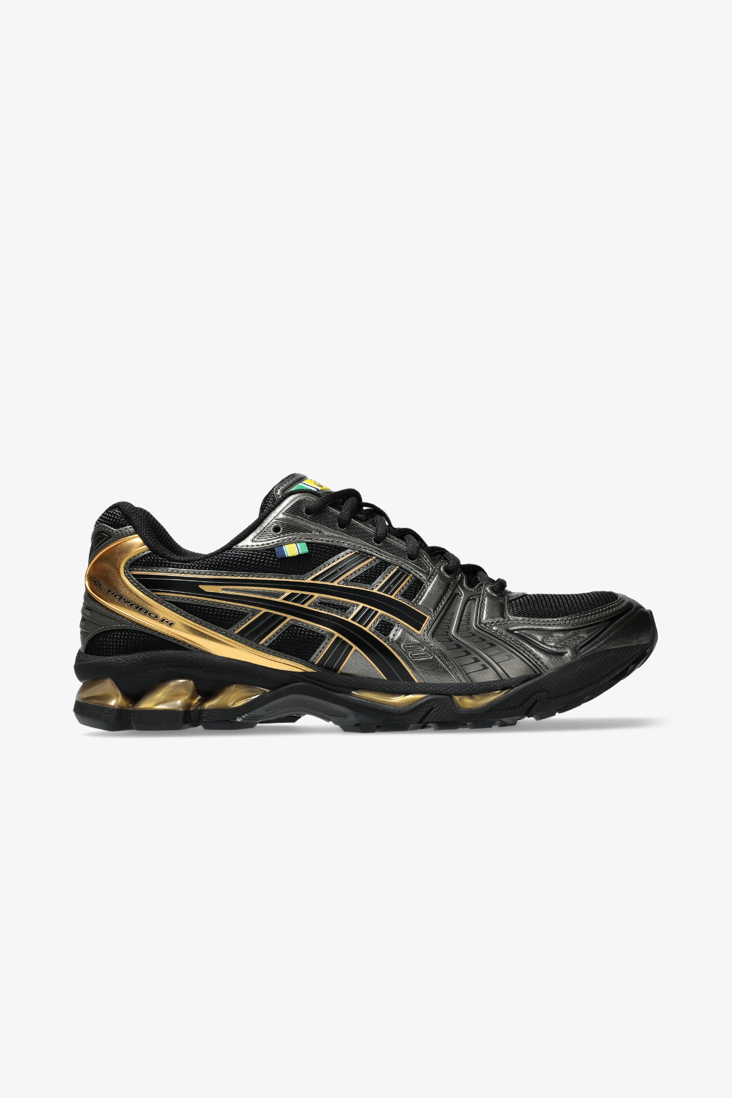 Ayrton Senna x Gel Kayano 14 "Black Pure Gold''- Selectshop FRAME