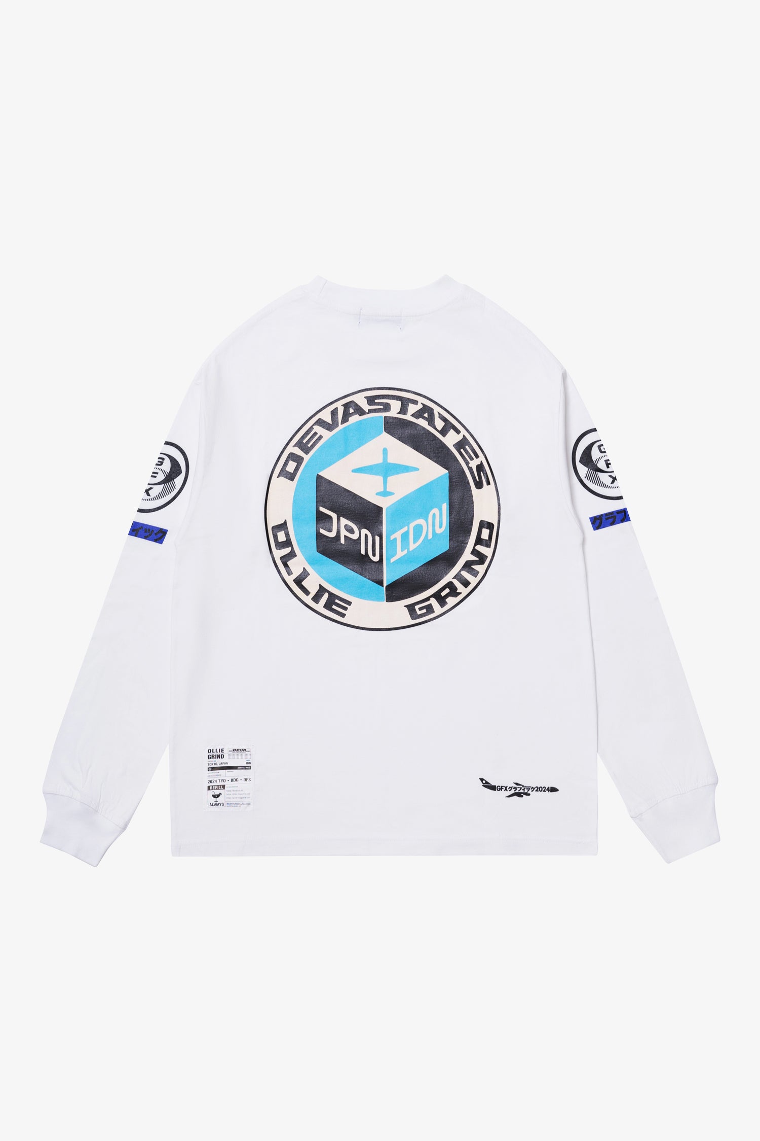 Bon Voyage Long Sleeve Tee- Selectshop FRAME