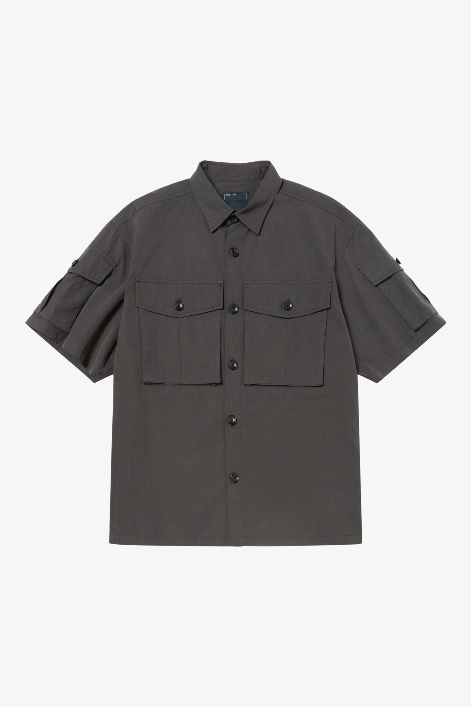 Trinity Chambray Safari Shirt- Selectshop FRAME