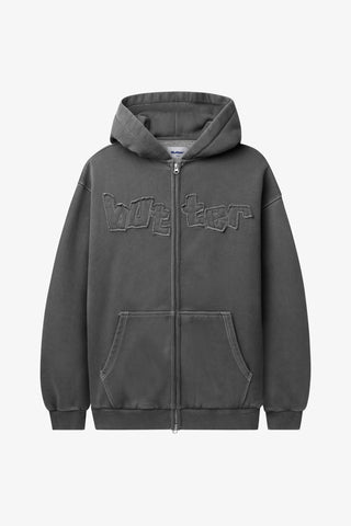 Mineral Wash Zip-Thru Hood