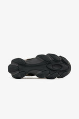 Ostrich Flesh Sandal "Castle Black"- Selectshop FRAME