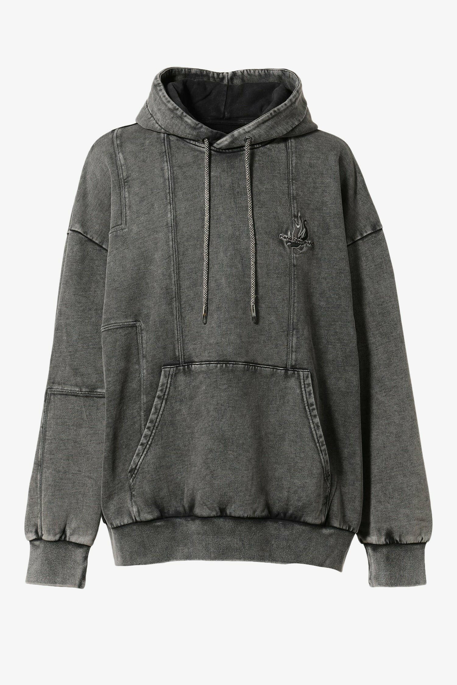 Oversize Washed Hoodie- Selectshop FRAME