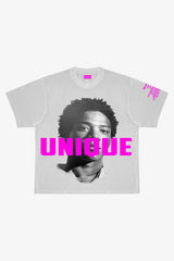 Black Picasso Oversized Box Tee- Selectshop FRAME