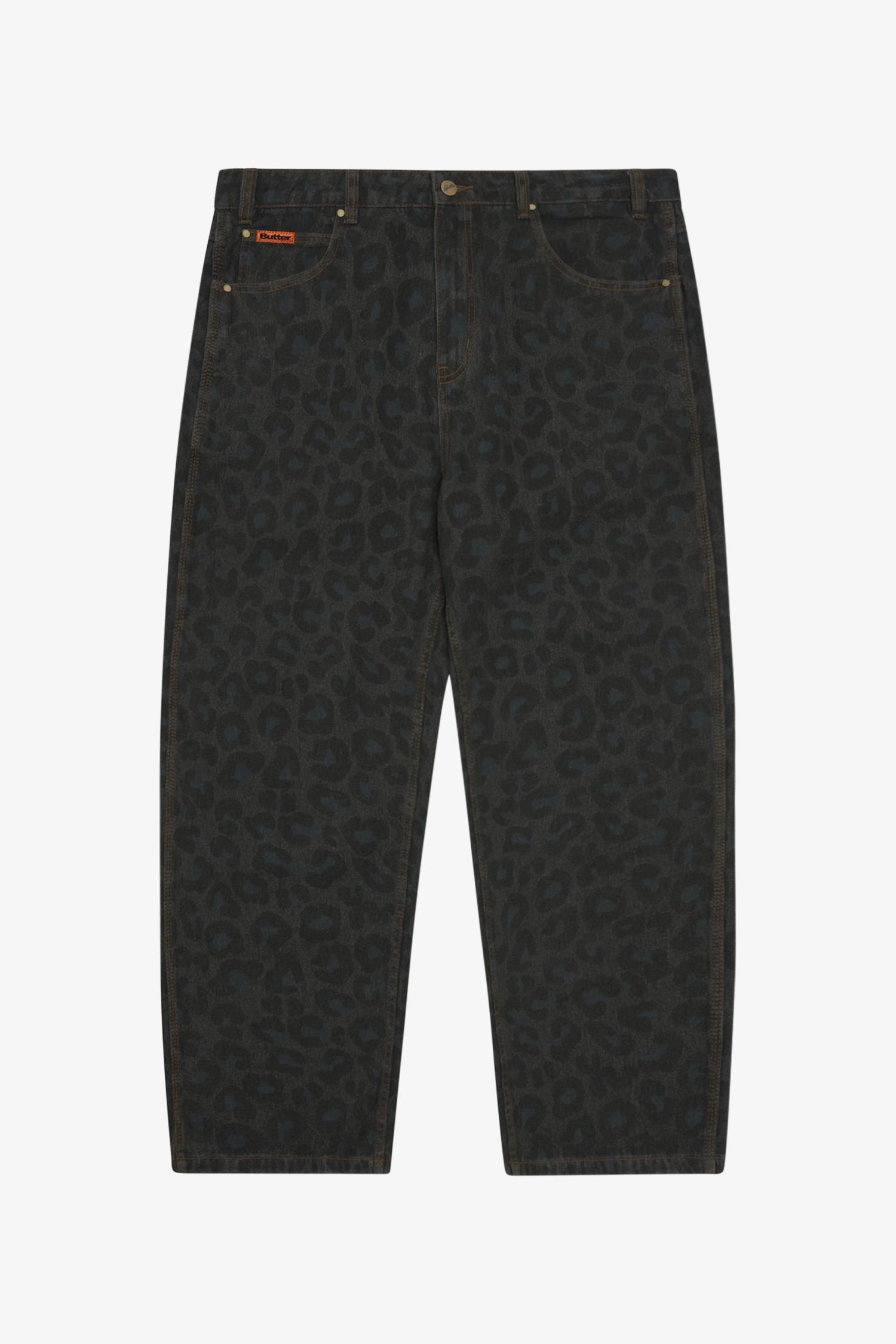 Leopard Denim Jeans- Selectshop FRAME