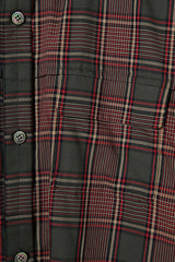 Selectshop FRAME - UNDERCOVER Oversized Two-Tone Check Shirt Shirt Dubai