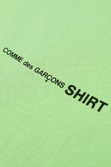 Selectshop  COMME DES GARÇONS -COMME DES GARÇONS SHIRT Logo Baseball Tee T-Shirt Dubai