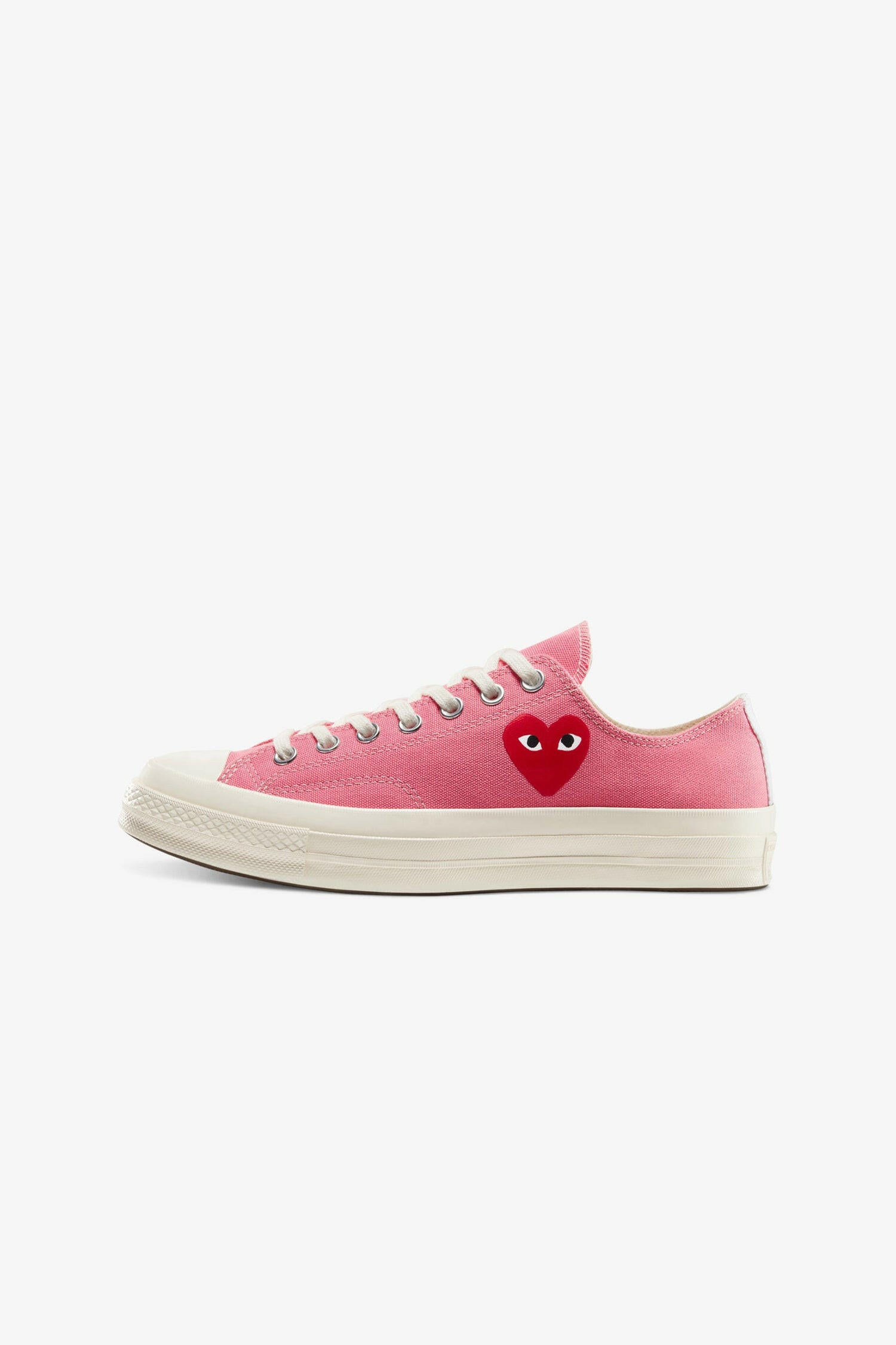 Selectshop FRAME - COMME DES GARCONS PLAY Comme des Garçons x Converse Chuck '70 Low (Bright Pink) Footwear Dubai