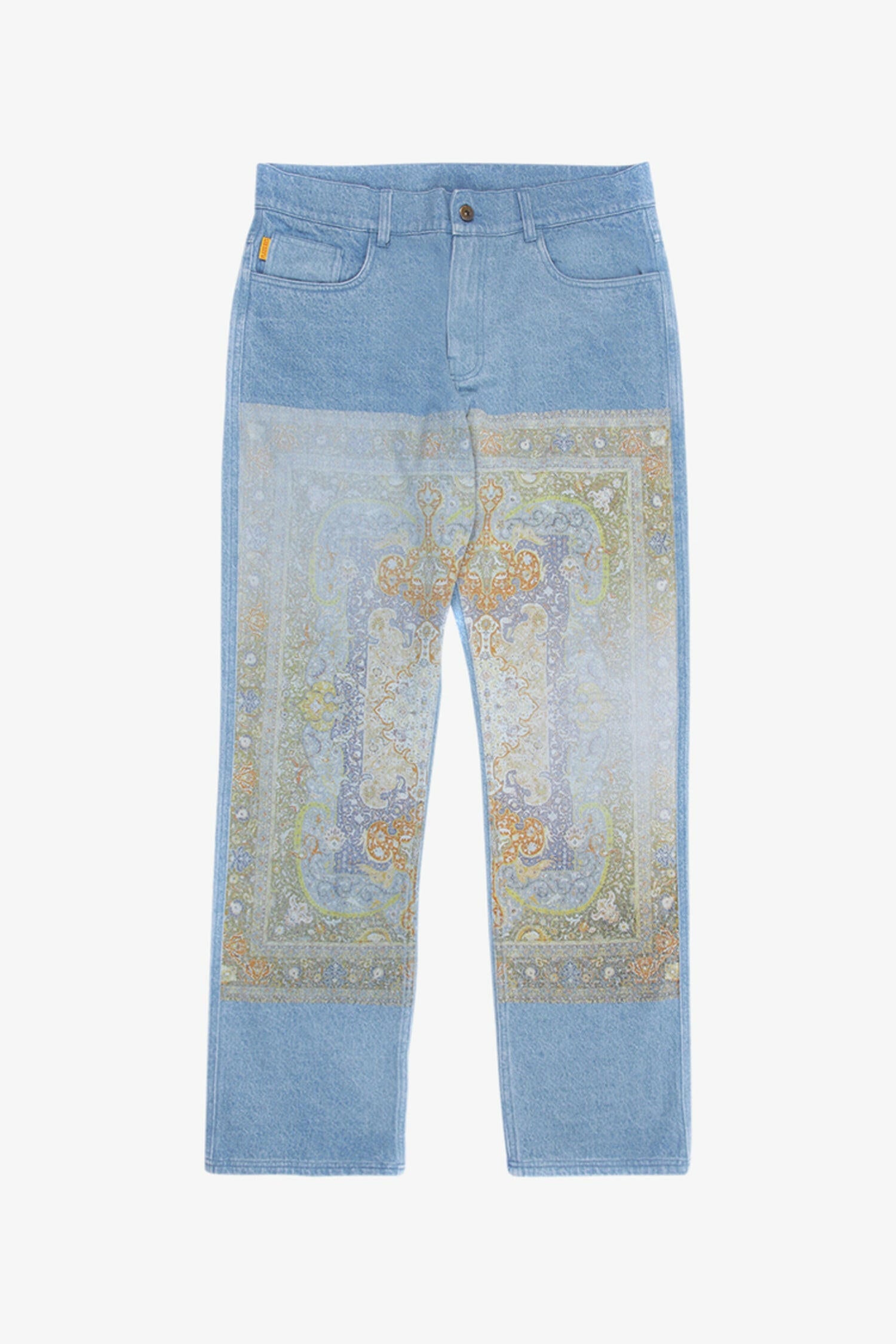 Selectshop FRAME - PLEASURES Walk On Me Denim Jeans Bottoms Dubai