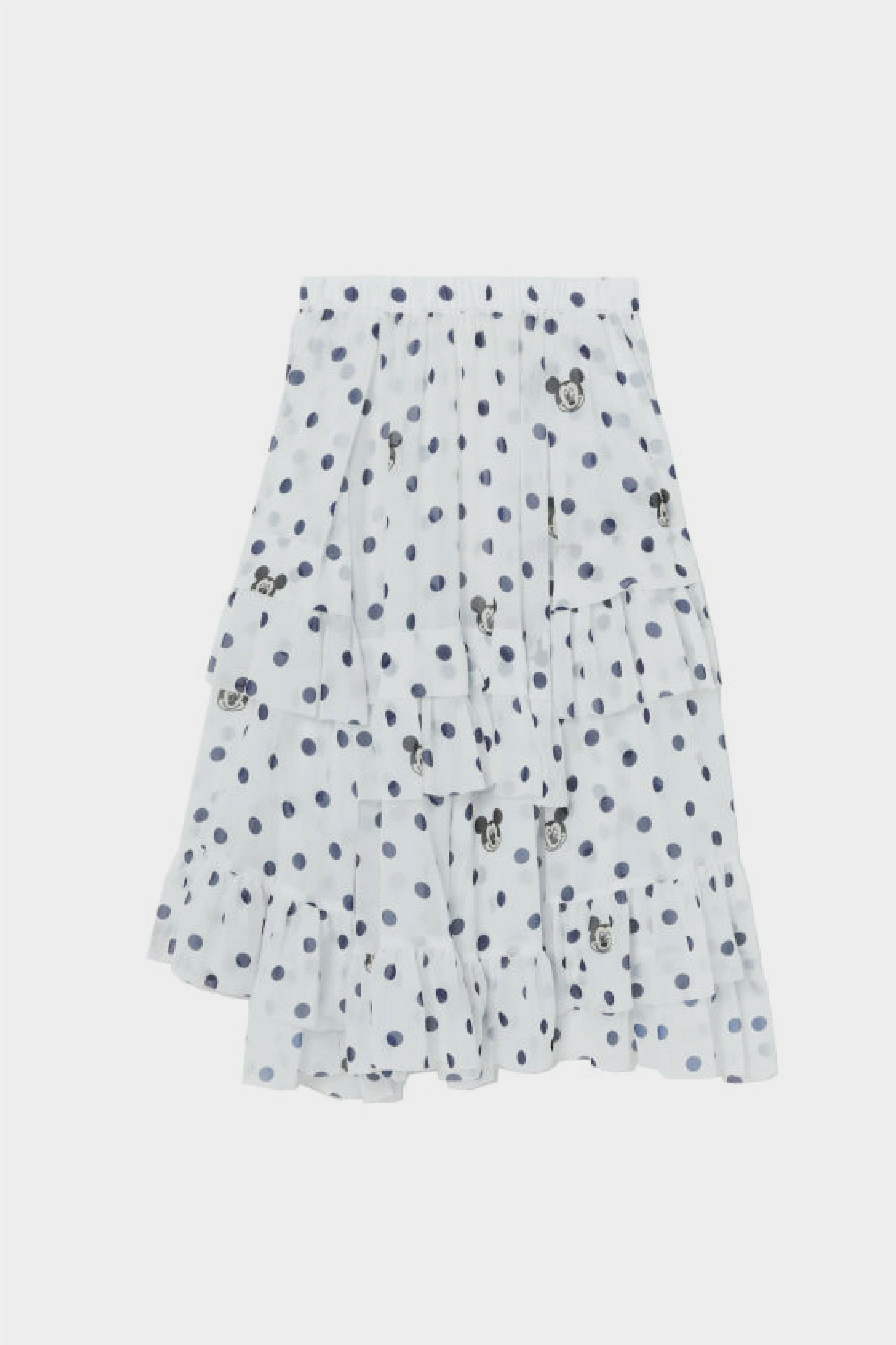 Selectshop FRAME -COMME DES GARCONS GIRL X Disney Mickey Mouse Polka Dot Skirt Bottoms Dubai