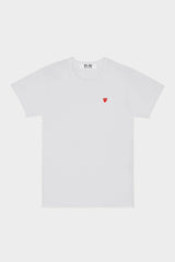 Selectshop FRAME - COMME DES GARCONS PLAY Small Red Heart T-Shirt T-Shirts Dubai