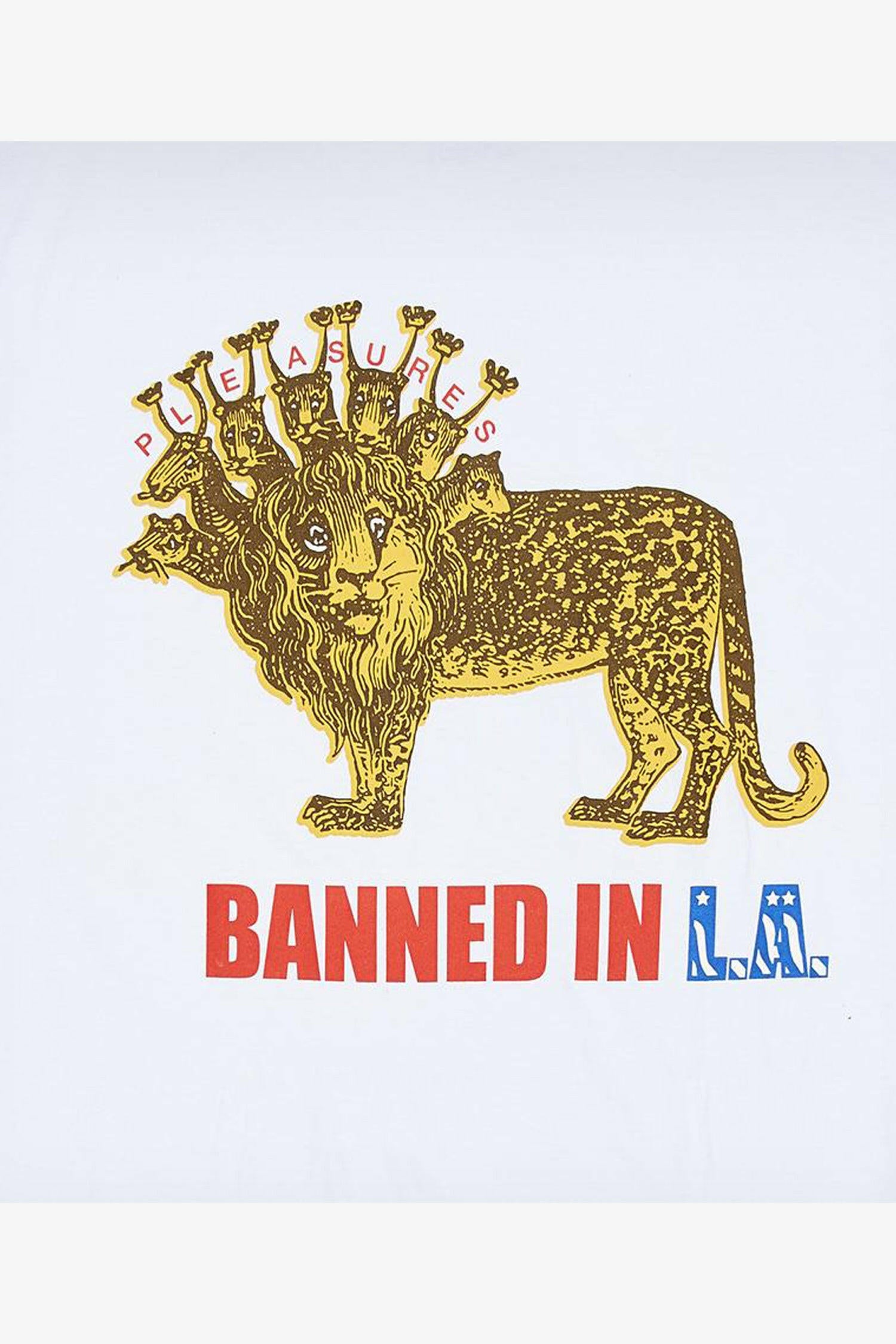 Selectshop FRAME - PLEASURES Banned Tee T-Shirts Dubai