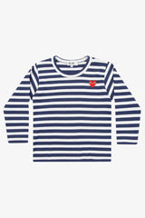 Selectshop FRAME - COMME DES GARCONS PLAY Blue Stripes Longsleeve Kids Dubai