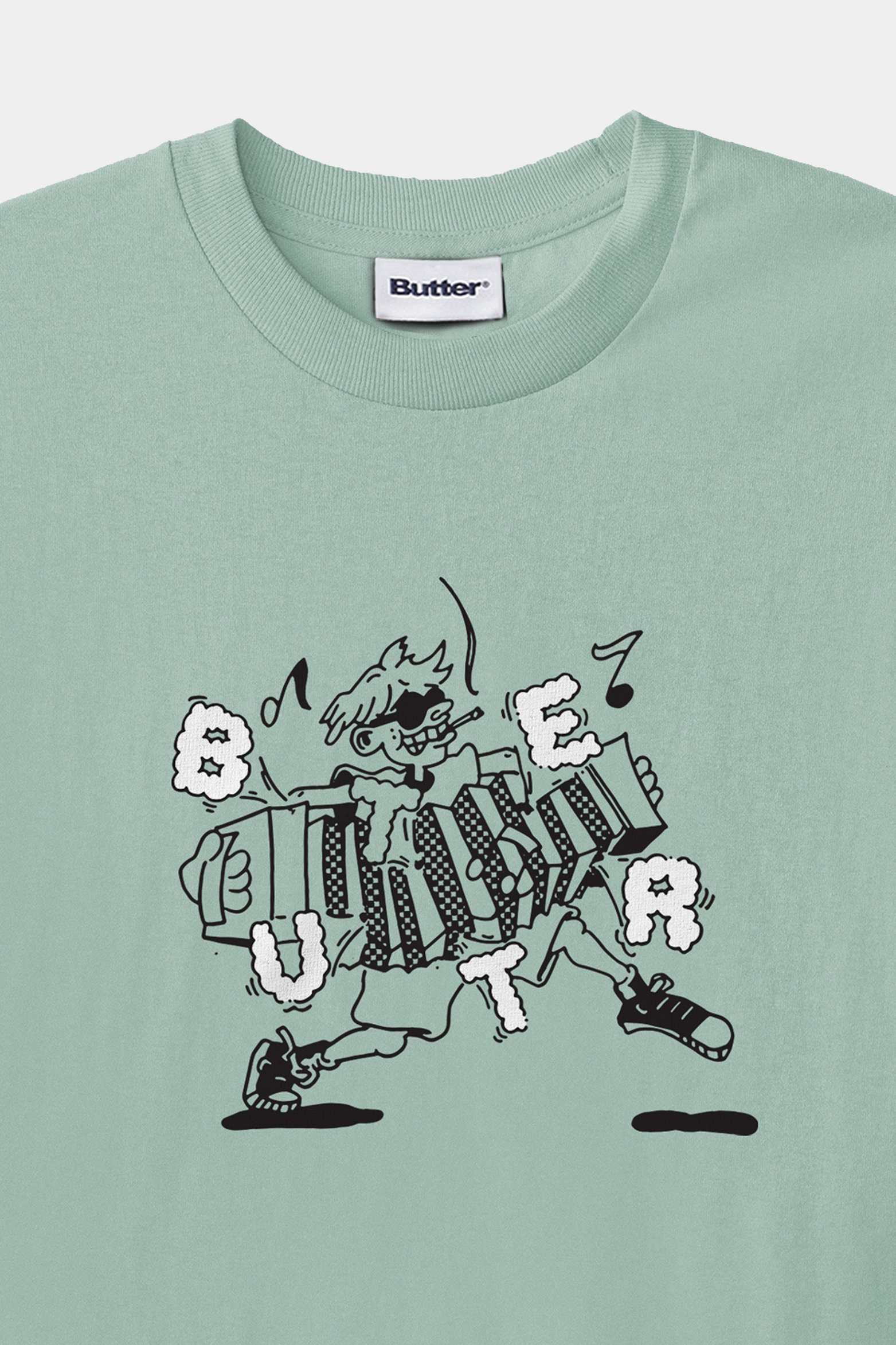 Selectshop FRAME - BUTTER GOODS Accordion Tee T-Shirts Concept Store Dubai