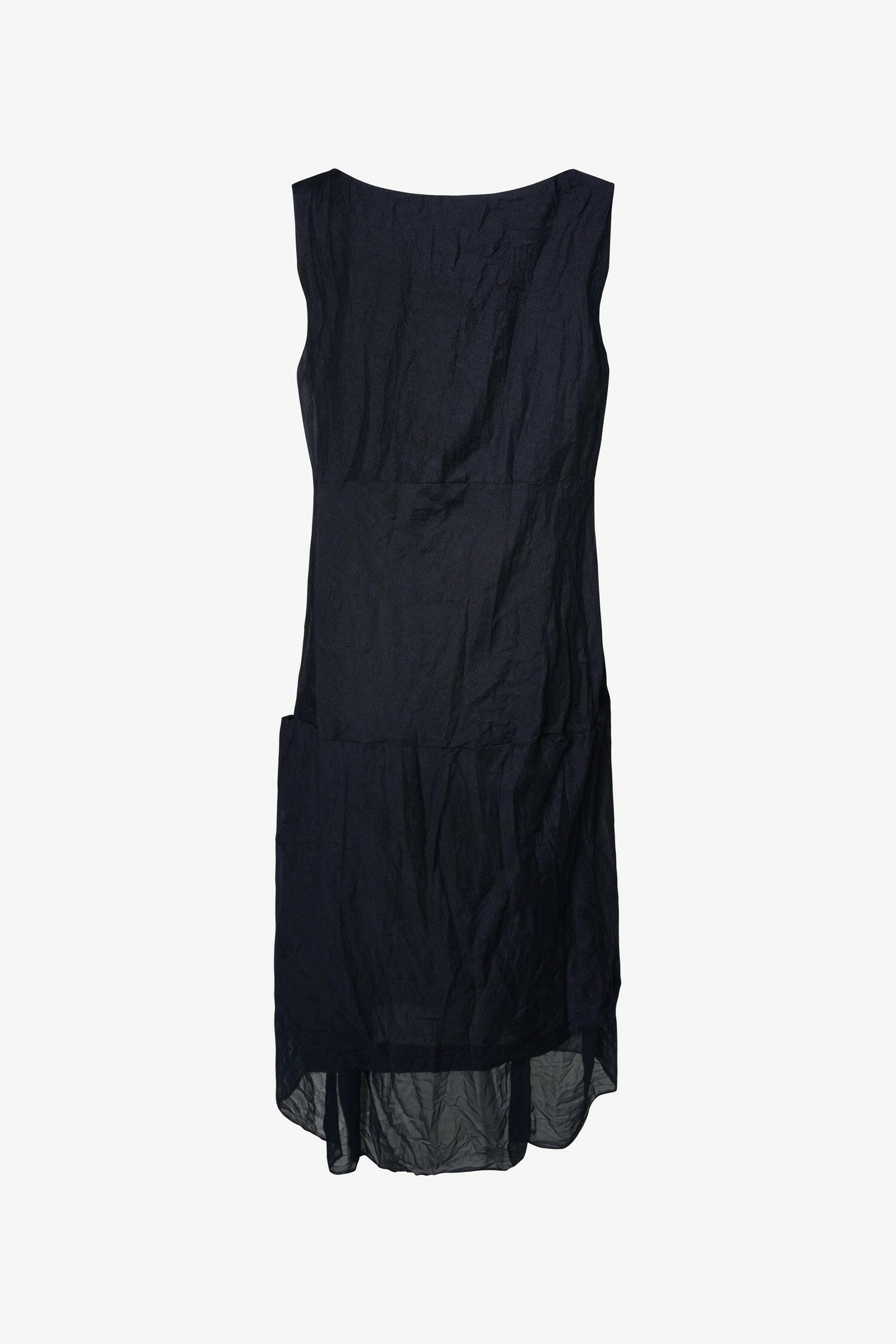 Selectshop FRAME - COMME DES GARÇONS COMME DES GARÇONS Semi-Sheer Midi Dress Dresses Dubai