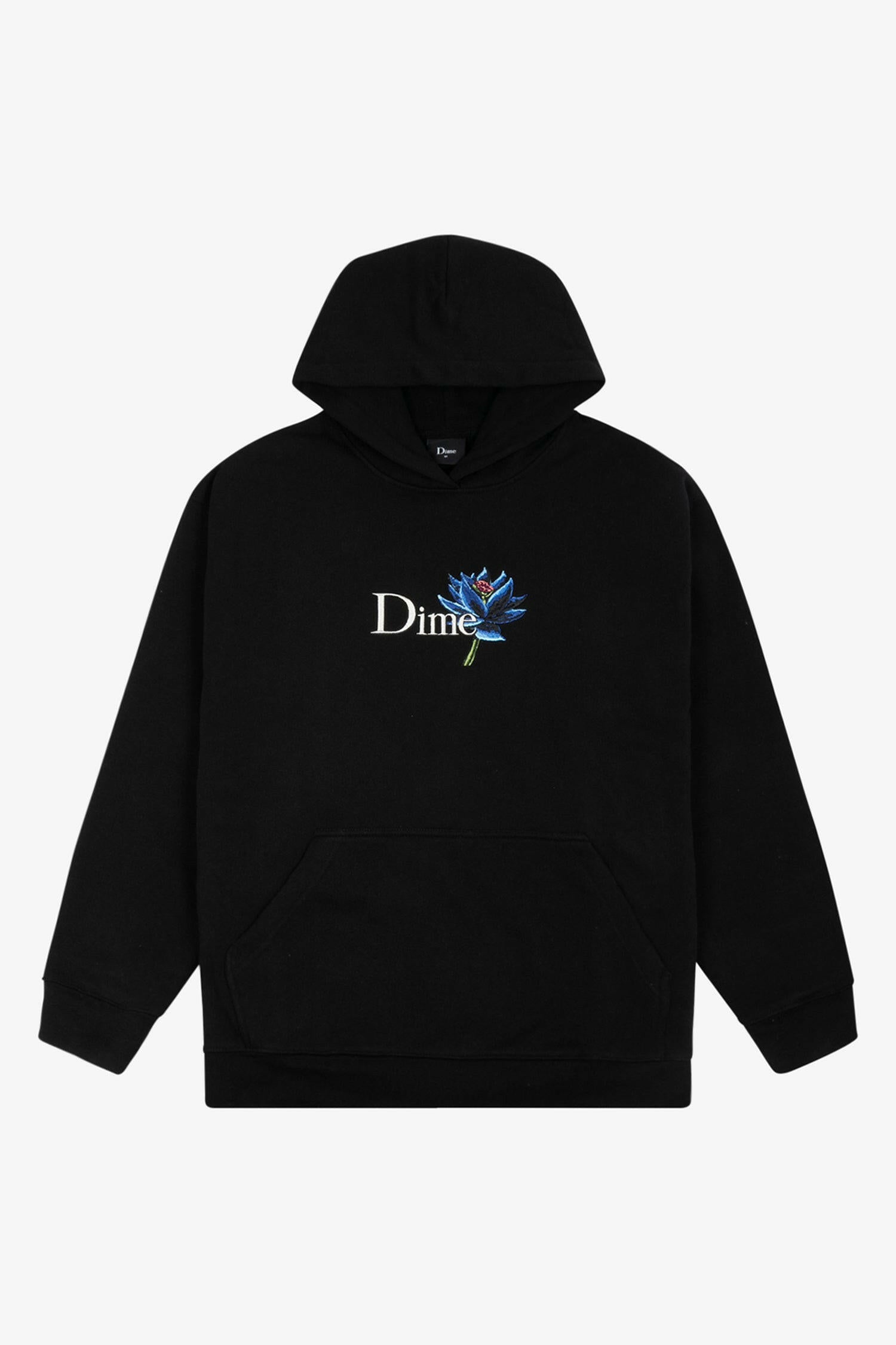 Selectshop FRAME - DIME Dime Black Lotus Hoodie Sweat-Knits Dubai