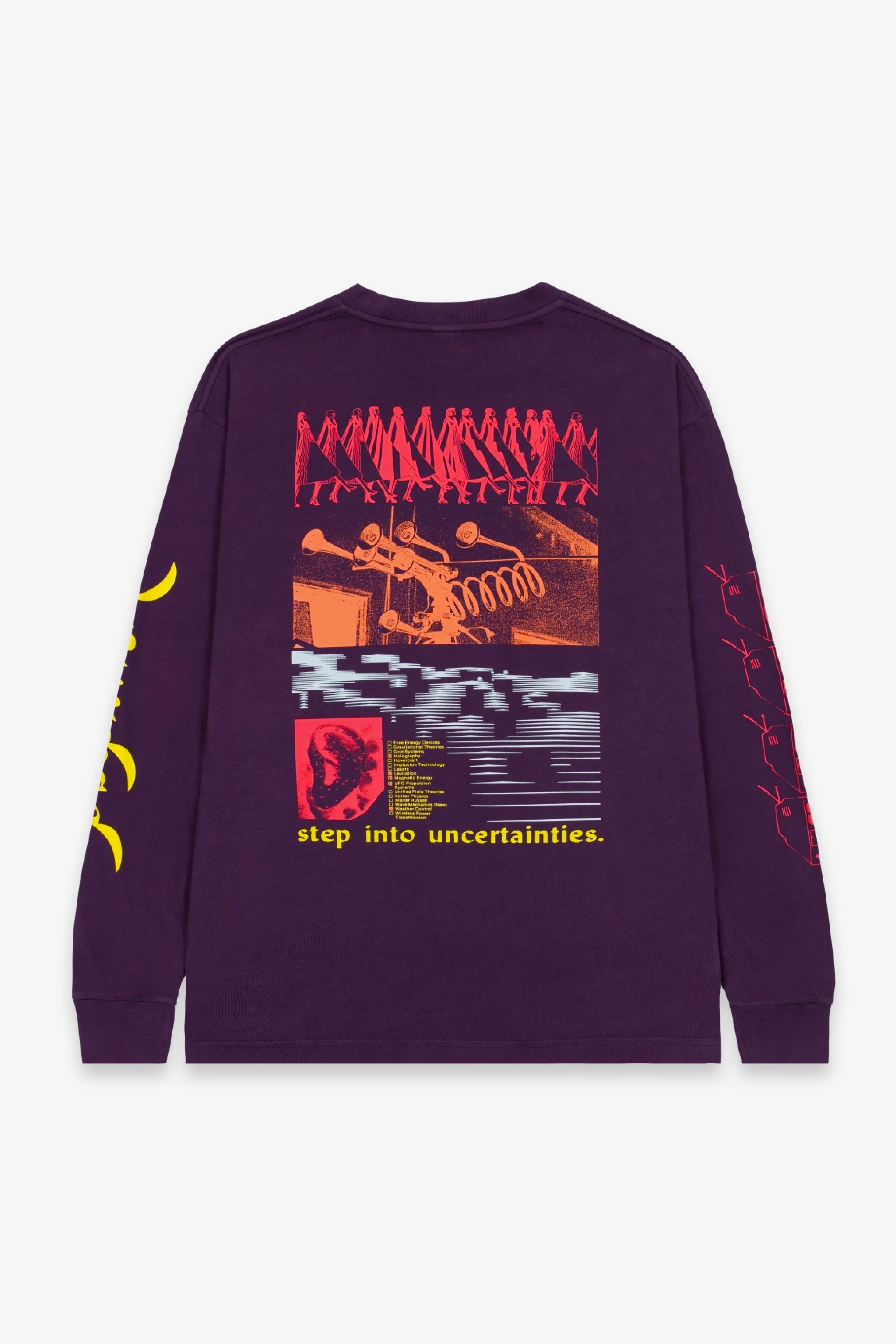 Selectshop FRAME - BRAIN DEAD Uncertainties Long Sleeve T-Shirts Dubai