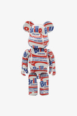 Selectshop FRAME - MEDICOM TOY Andy Warhol "Brillo" Be@rbrick 1000% Collectibles Dubai