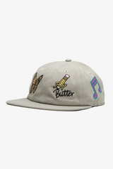 Selectshop FRAME - BUTTER GOODS Sketches 6 Panel Cap All-Accessories Dubai