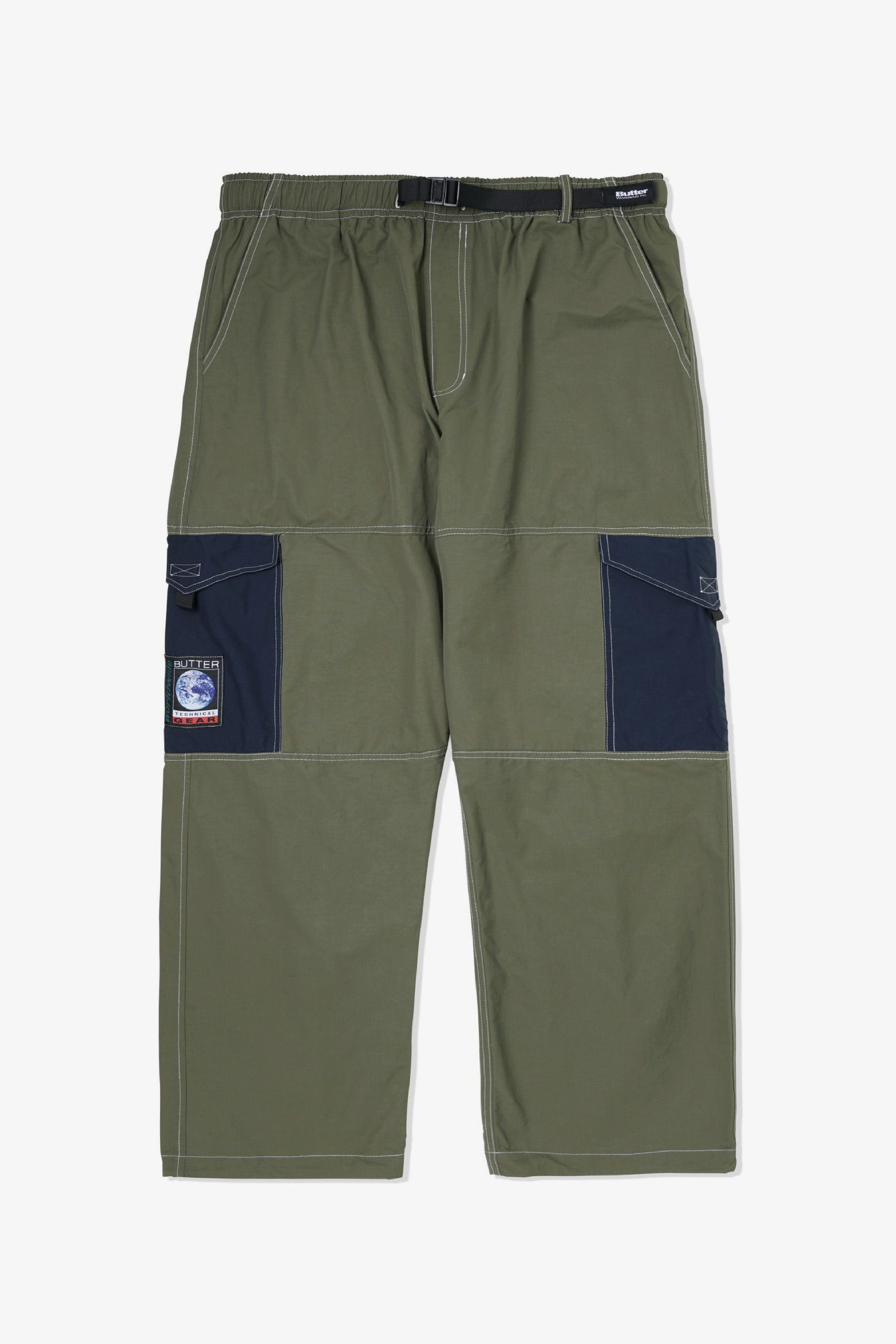 Selectshop FRAME - BUTTER GOODS Contrast Cargo Pants Bottoms Dubai