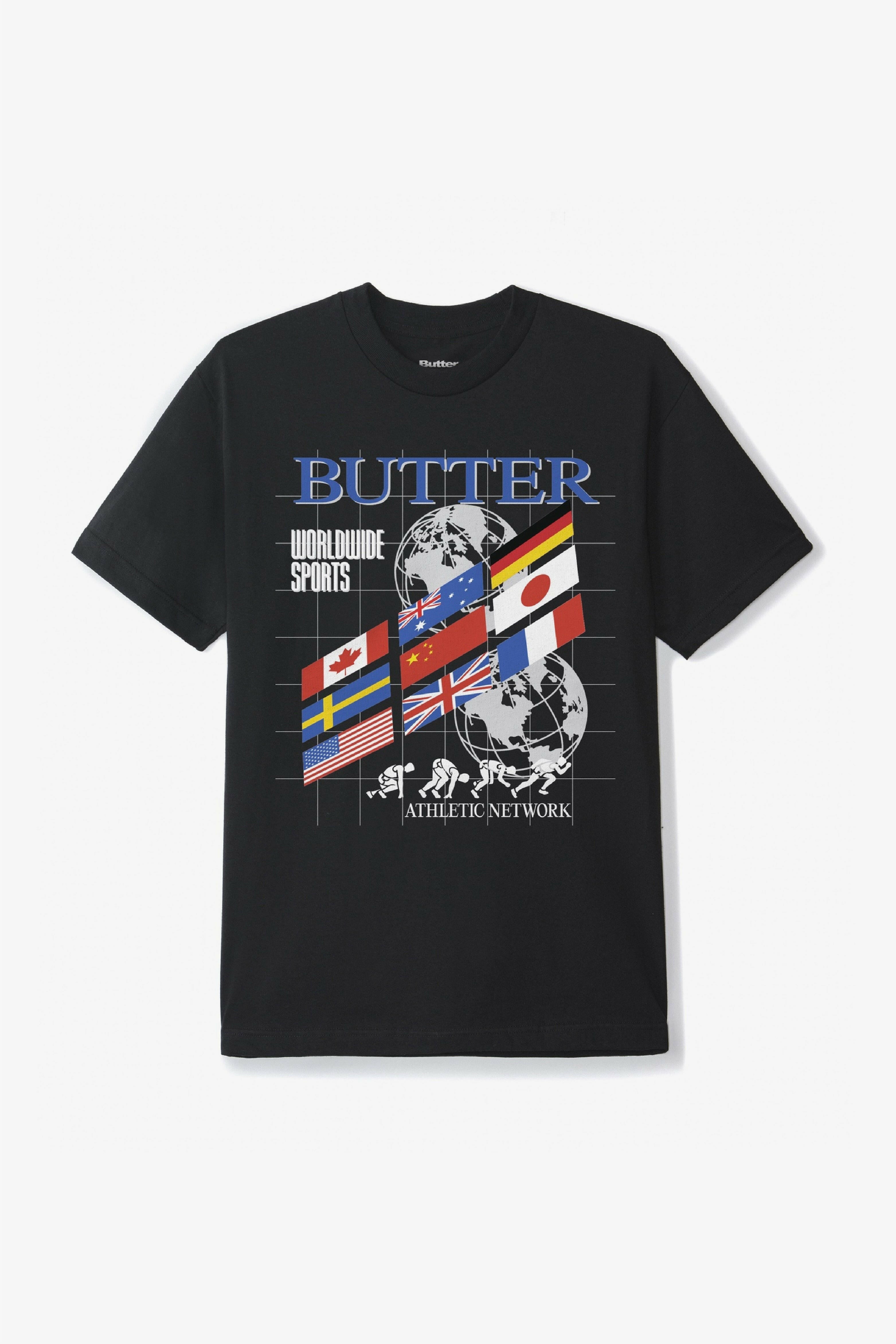 Selectshop FRAME - BUTTER GOODS Track Tee T-Shirts Dubai