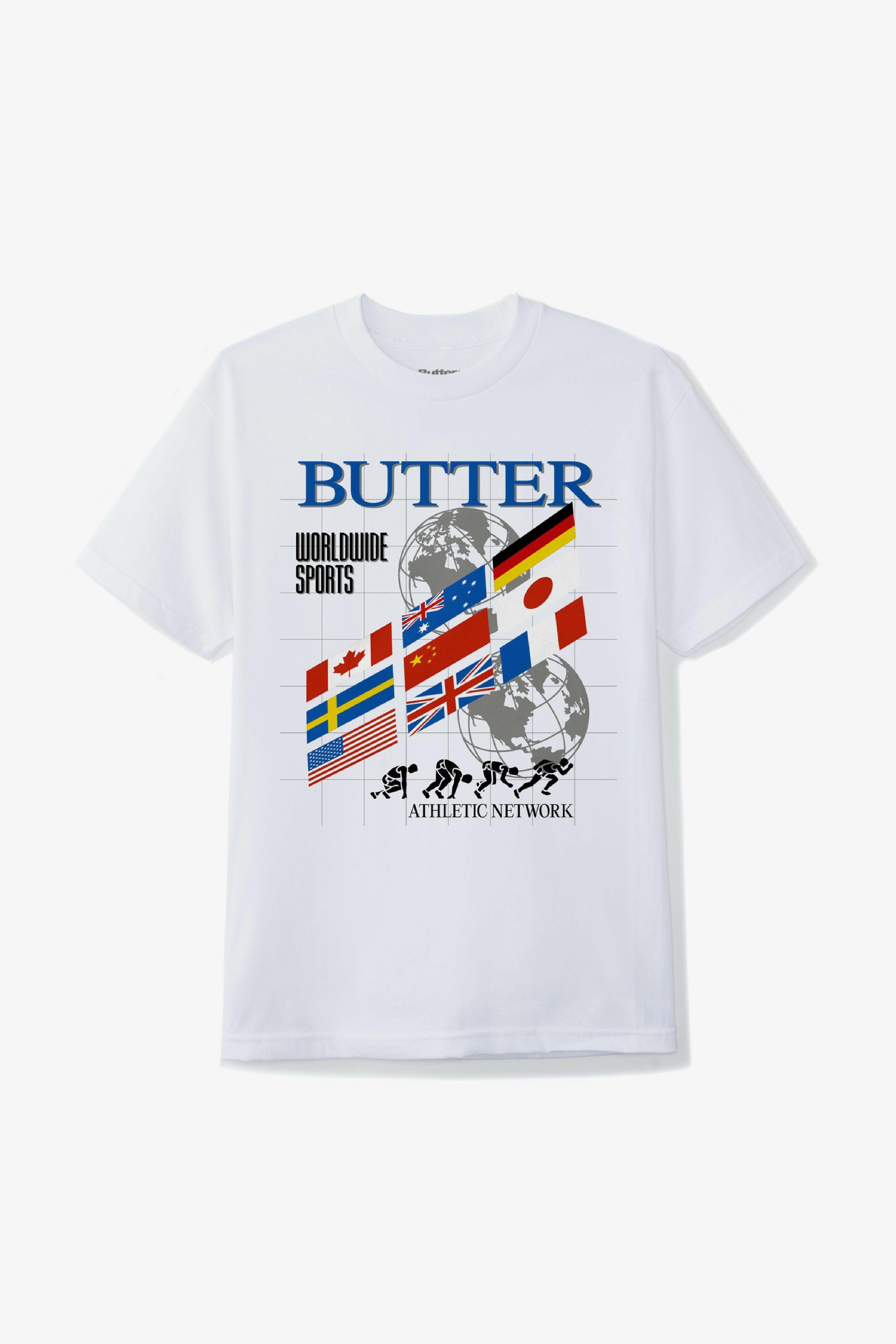 Selectshop FRAME - BUTTER GOODS Track Tee T-Shirts Dubai