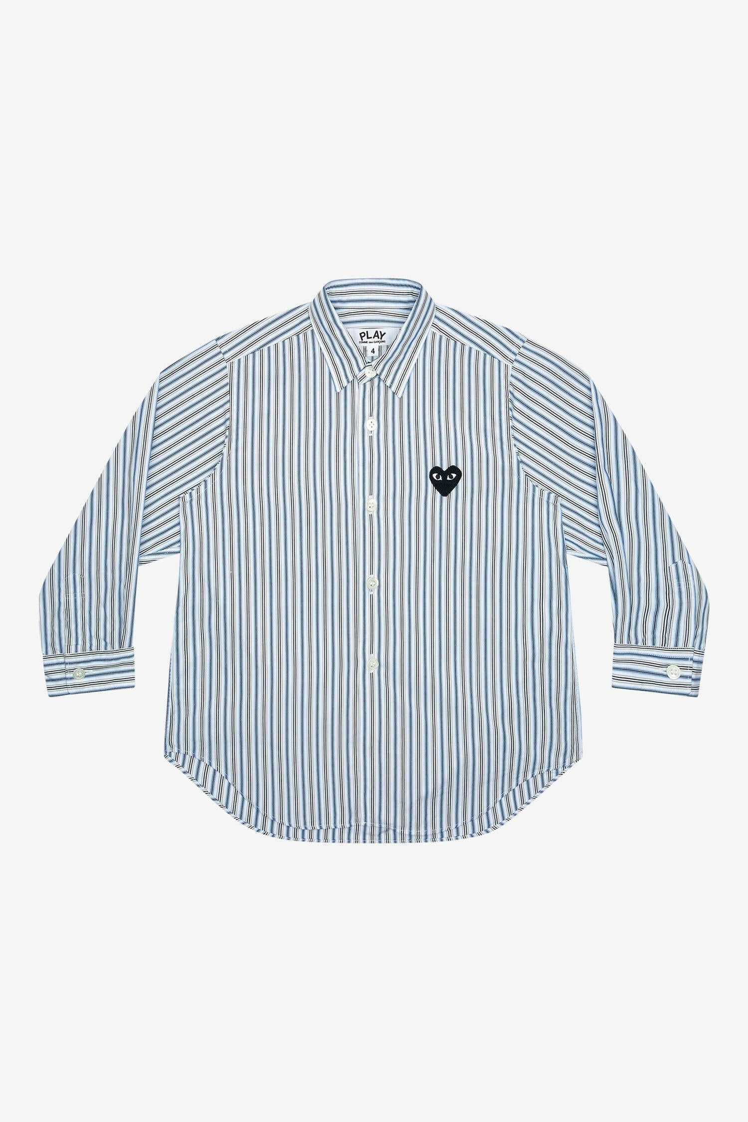 Selectshop FRAME - COMME DES GARCONS PLAY Kid's Striped Shirt Kids Dubai