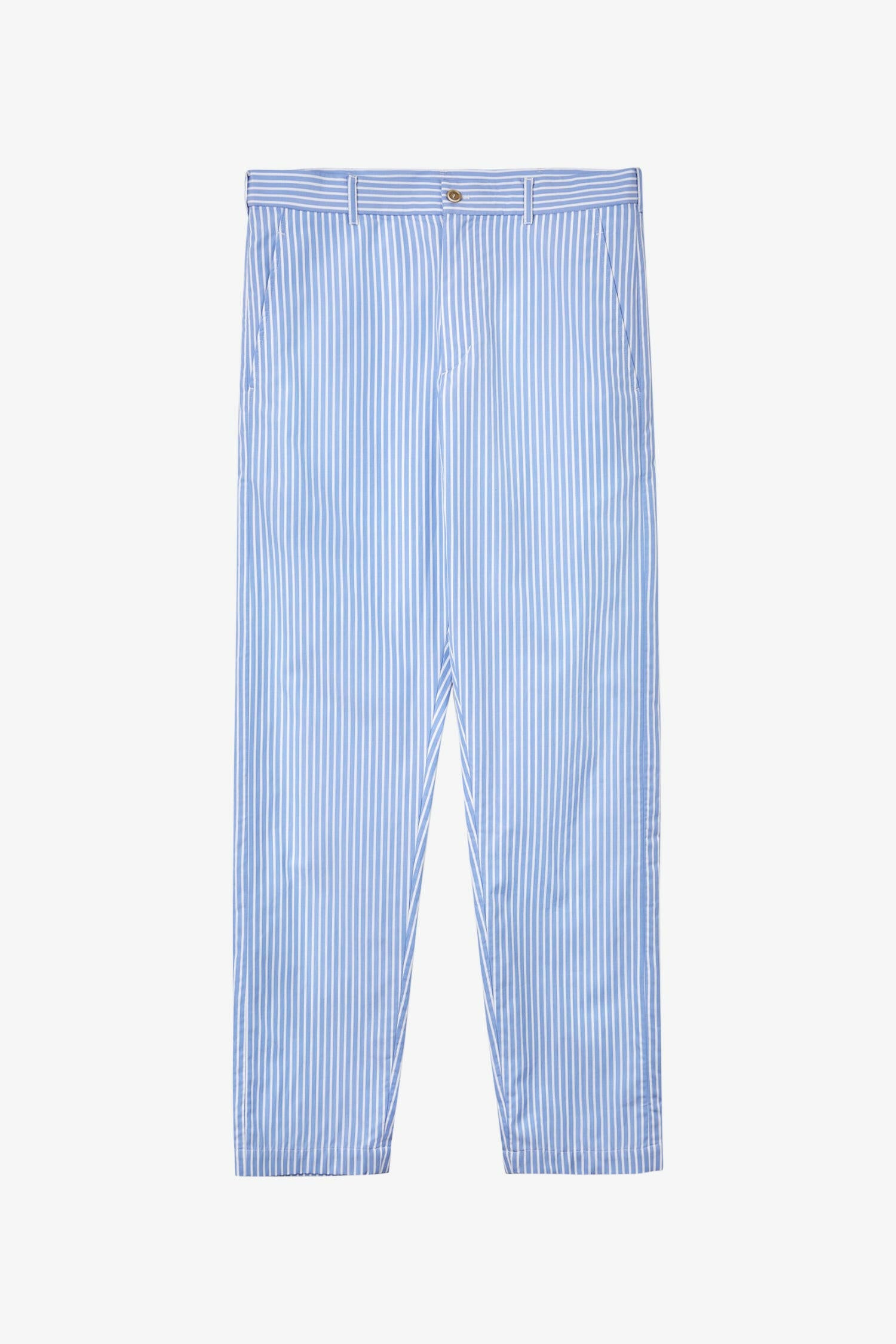 Selectshop FRAME - COMME DES GARÇONS SHIRT Pinstripe Trouser Bottoms Dubai