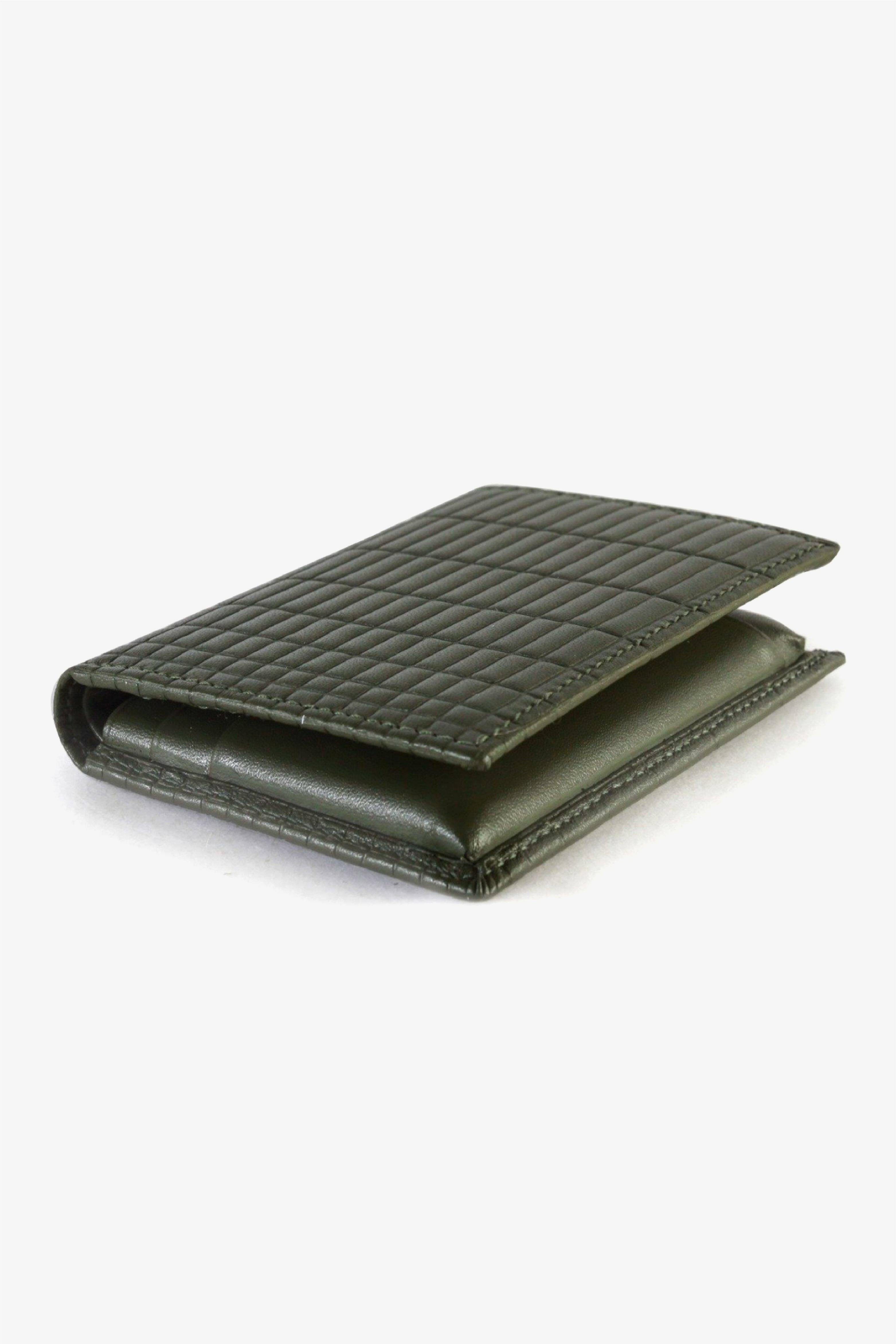 Selectshop FRAME - COMME DES GARCONS WALLETS Brick Line Wallet (SA0641BK) Accessories Dubai