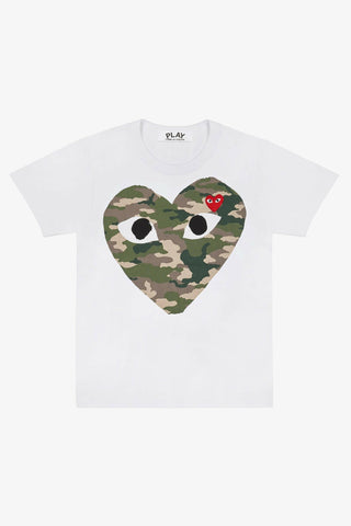 Camouflage Heart T-Shirt (White)