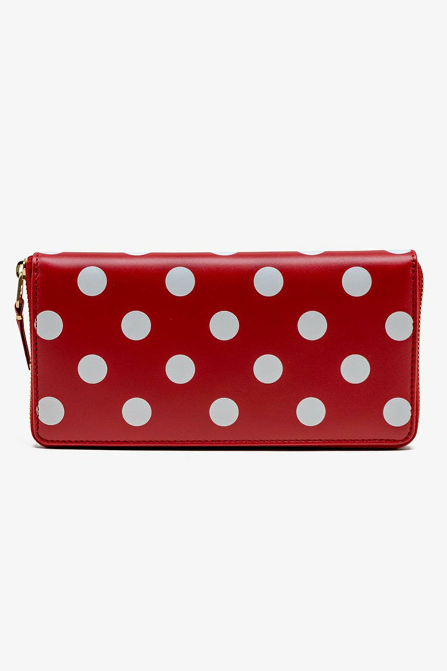 Selectshop FRAME - COMME DES GARCONS WALLETS Printed Polka Dots Long Wallet (SA0110PD) Wallet Dubai