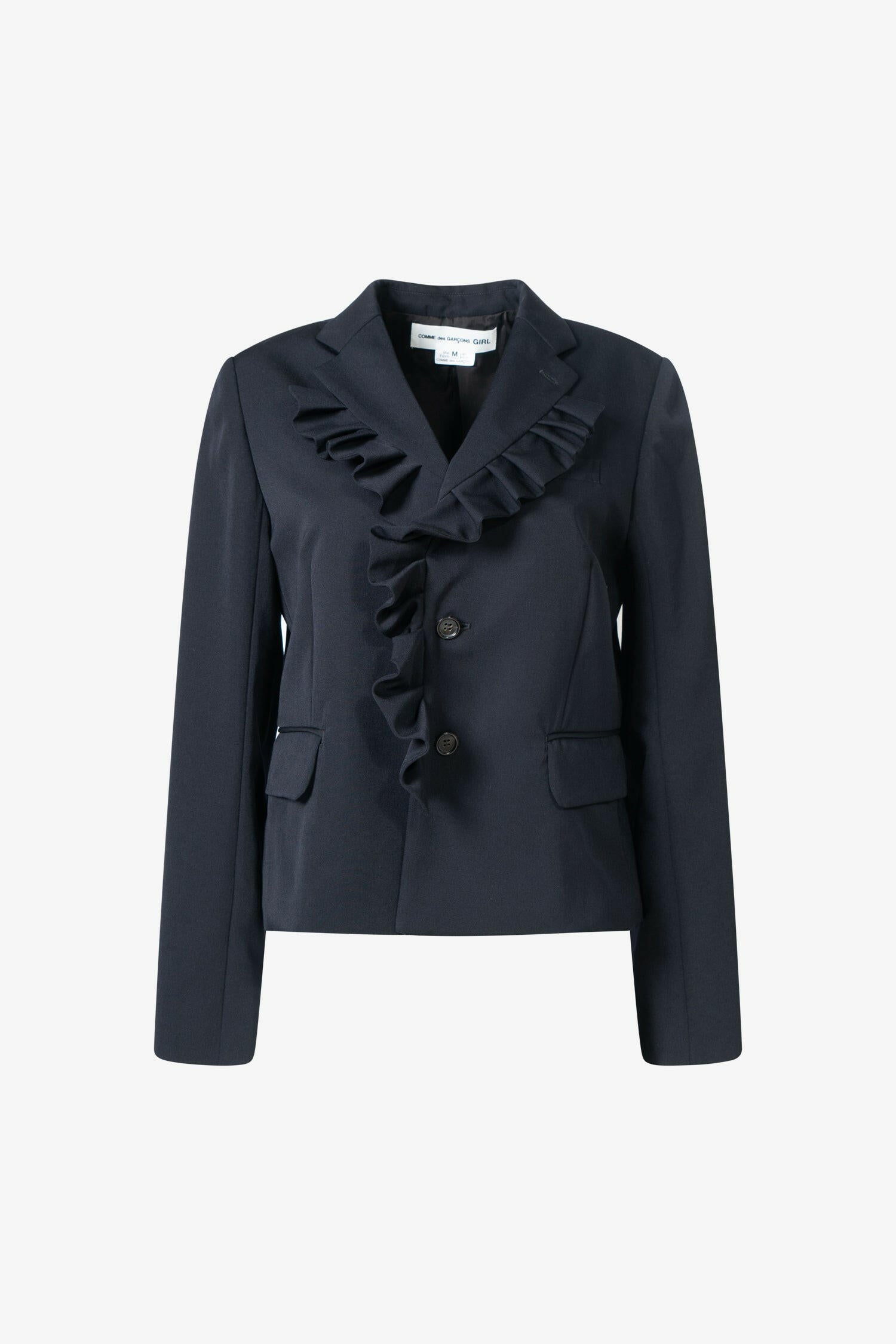 Selectshop FRAME - COMME DES GARCONS GIRL Ruffled Lapels Blazer Outerwear Dubai