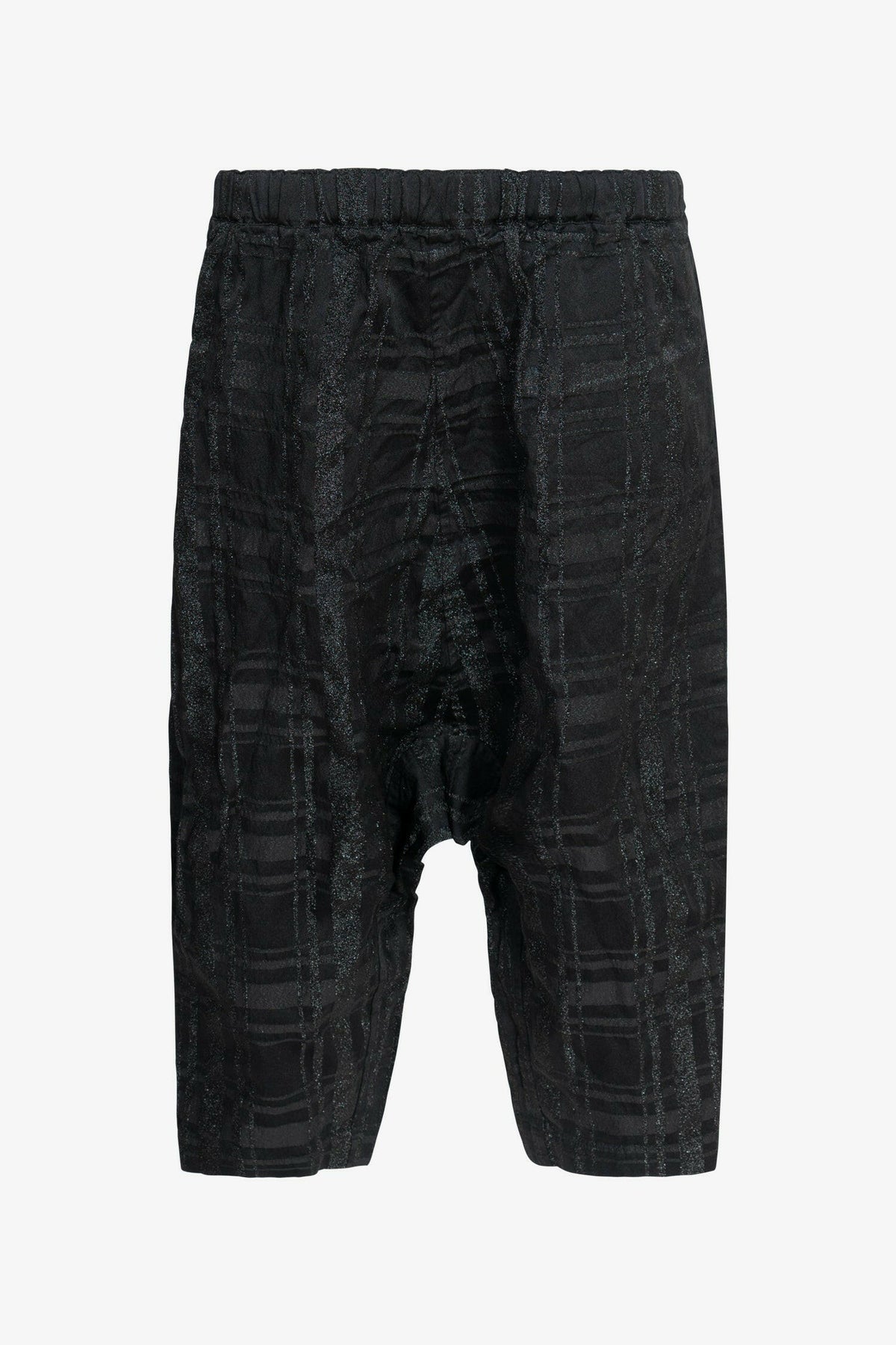 Selectshop FRAME - COMME DES GARÇONS COMME DES GARÇONS Metallic Pattern Low-Crotch Pants Bottoms Dubai