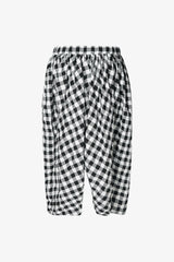 Selectshop FRAME - COMME DES GARÇONS GIRL Gingham Check Pattern Parachute Trousers Bottoms Dubai