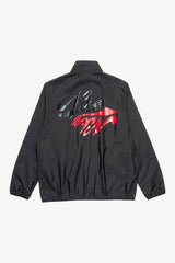 Selectshop FRAME - COMME DES GARCONS BLACK Nike Script Logo Zip Jacket Outerwear Dubai