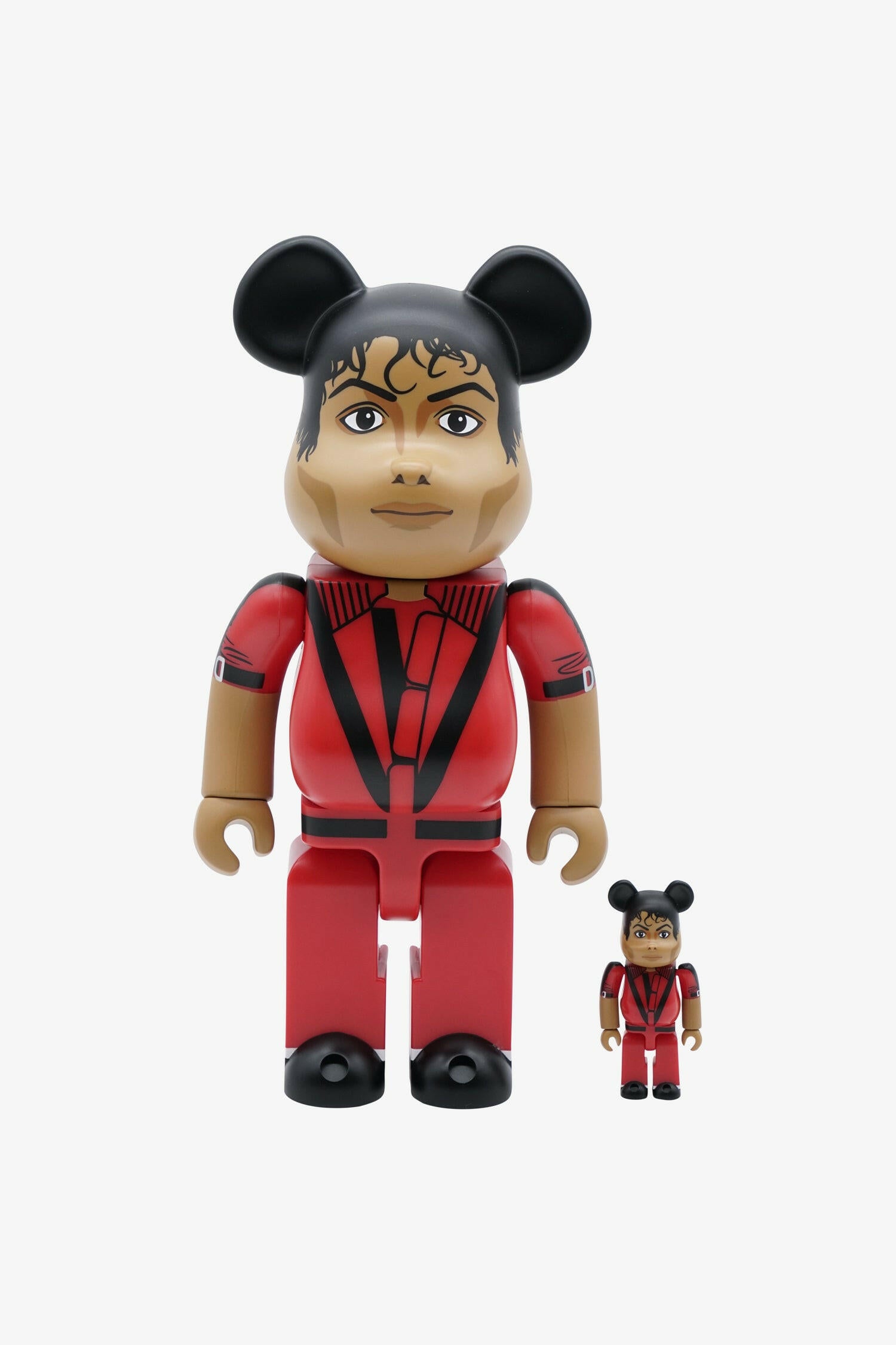 Selectshop FRAME - MEDICOM TOY Michael Jackson "Thriller Red Jacket" Be@rbrick 400% + 100% Collectibles Dubai