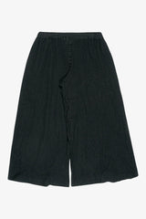 Selectshop FRAME - COMME DES GARÇONS BLACK Wide Leg Drawstring Wool Trousers Bottoms Dubai