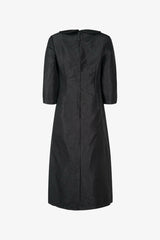 Selectshop FRAME - COMME DES GARÇONS COMME DES GARÇONS Peter Pan Collar Textured Dress Dresses Dubai