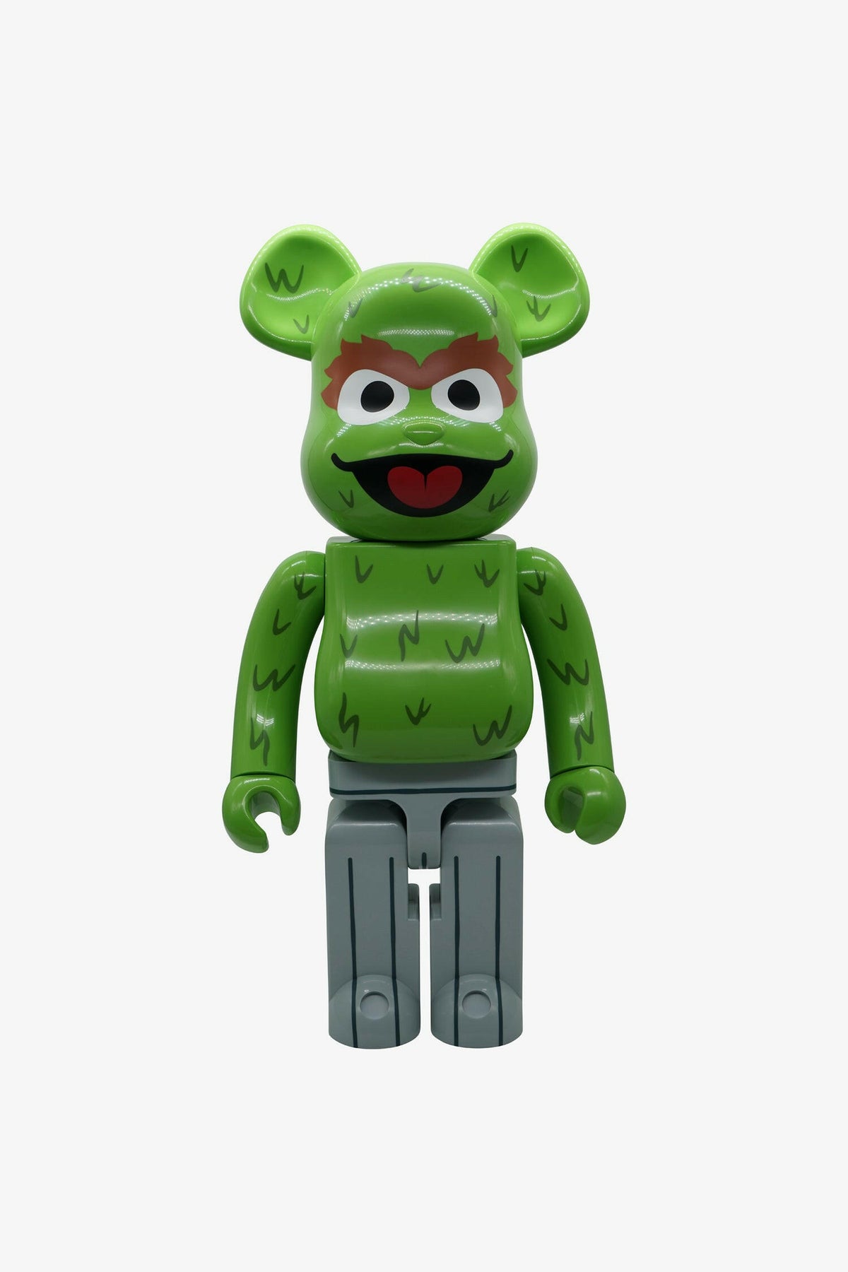 Selectshop FRAME - MEDICOM TOY Sesame Street "Oscar The Grouch" Be@rbrick 1000% Collectibles Dubai