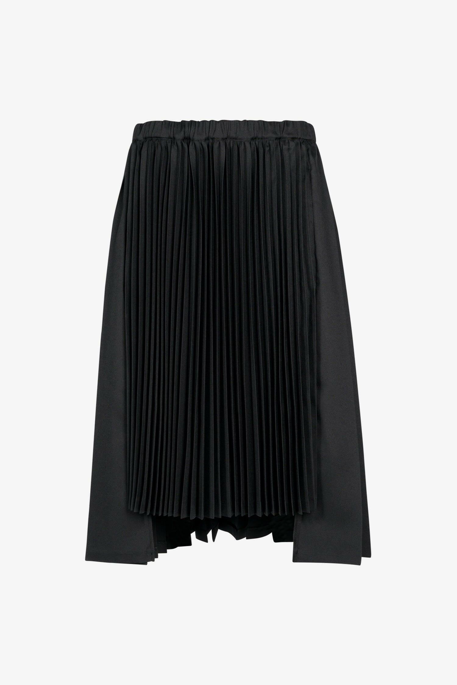 Selectshop FRAME - COMME DES GARÇONS BLACK Accordion Pleated Skirt Bottoms Dubai