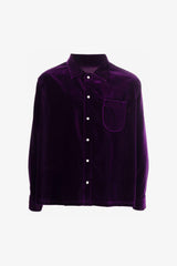 Selectshop FRAME - ERL Purple Shirt Shirt Dubai