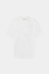 Selectshop FRAME - FENG CHEN WANG Panelled Collar Tee T-Shirts Dubai