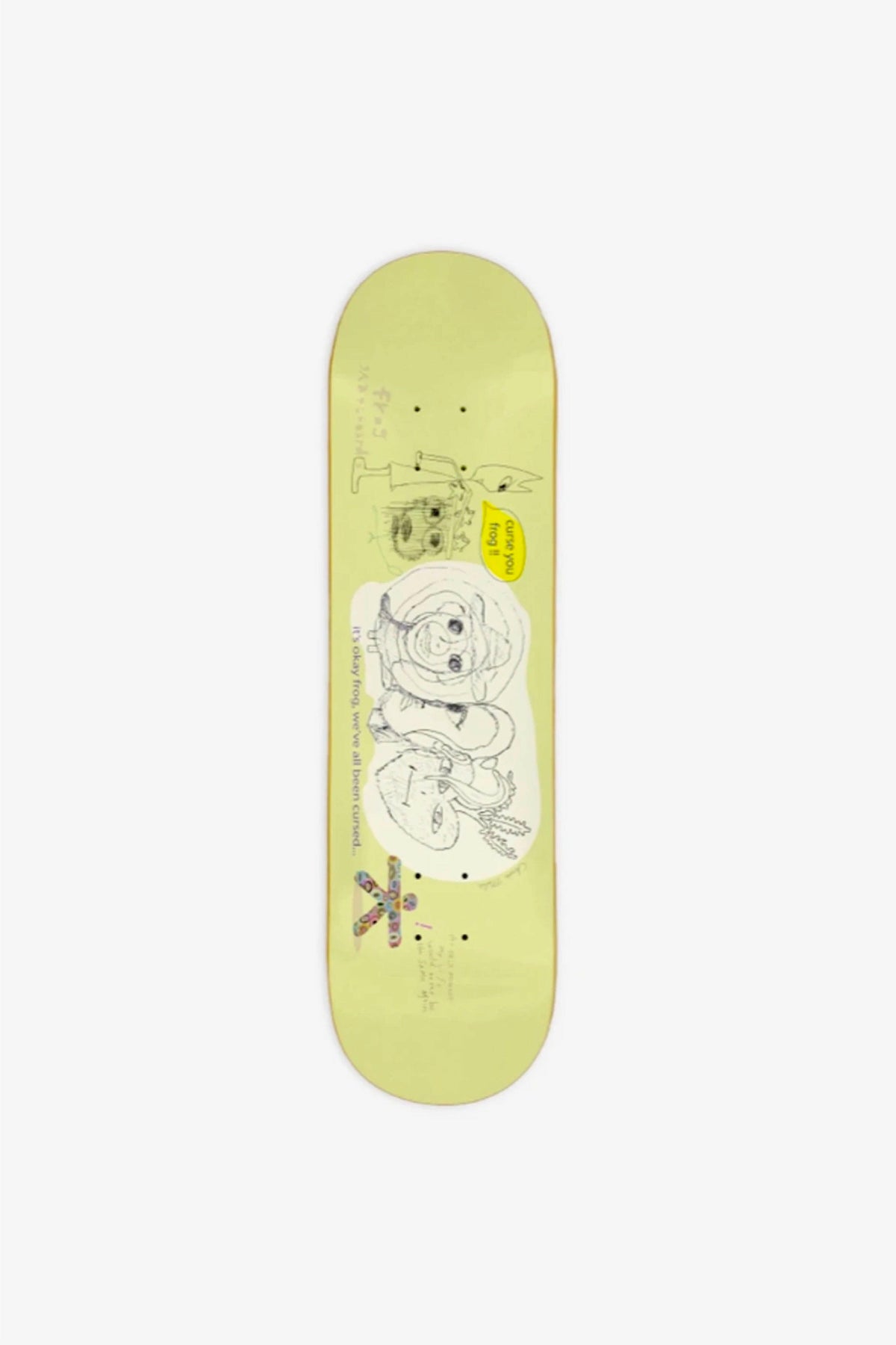 Selectshop FRAME - FROG SKATEBOARDS Cursed (Milic) Deck Skate Dubai