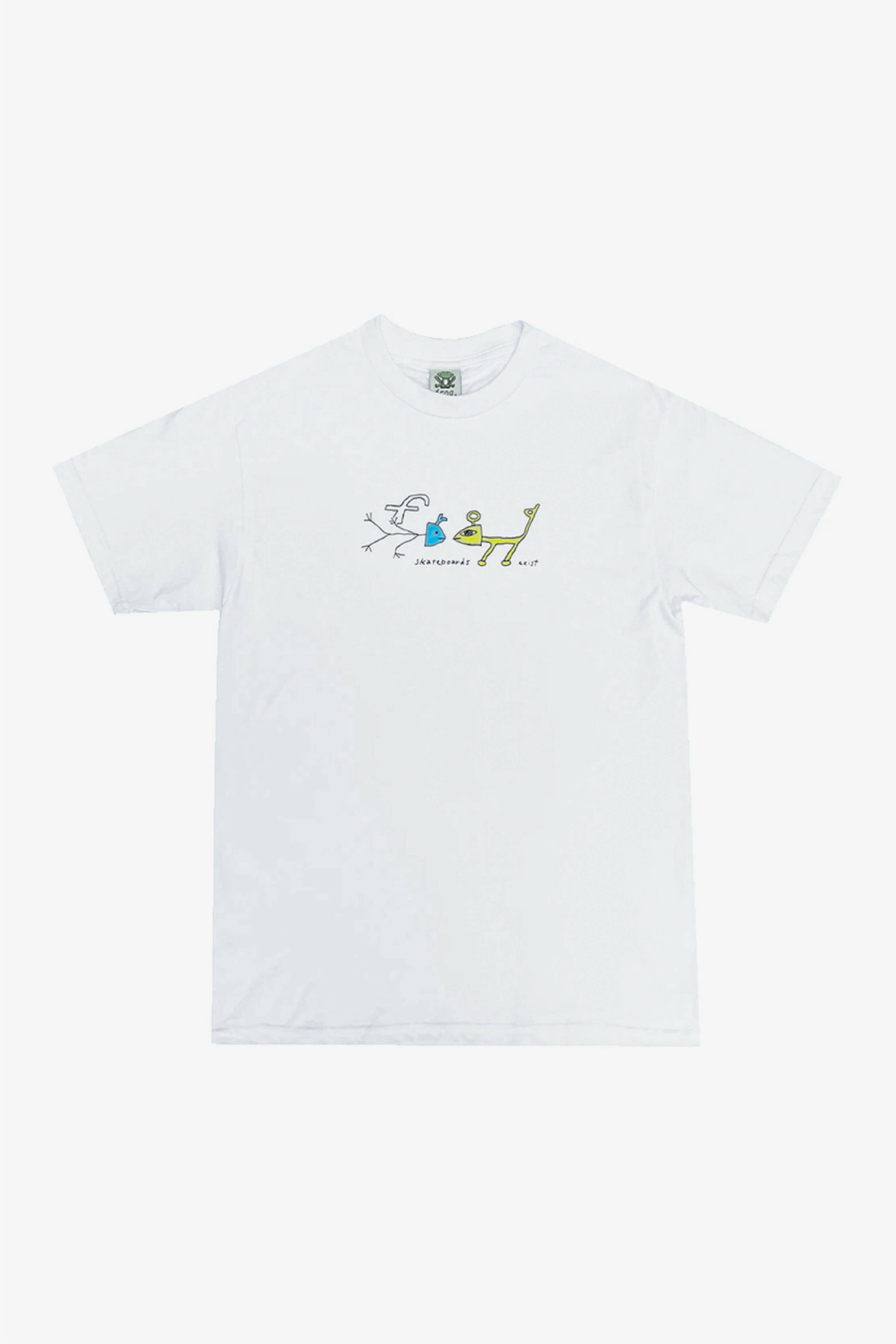 Selectshop FRAME - FROG SKATEBOARDS Frog Exists! Tee T-Shirts Dubai