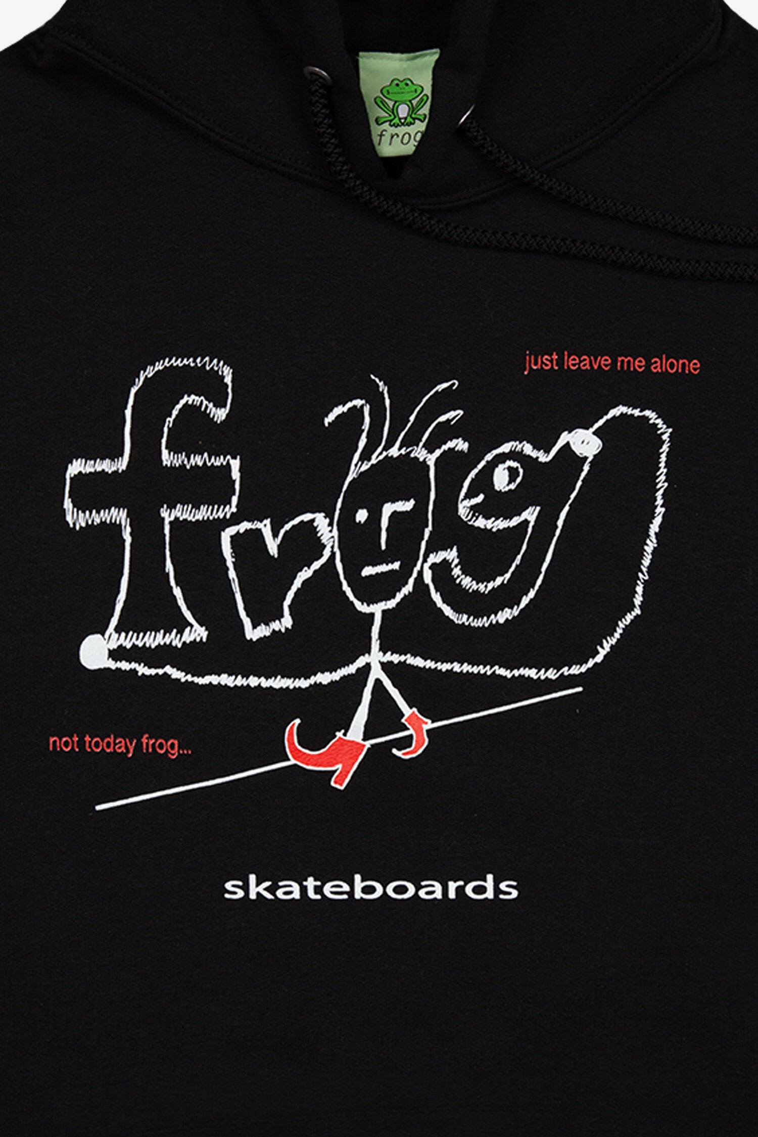 Selectshop FRAME - FROG SKATEBOARDS Evil Anxiety Hoodie Sweats-Knits Dubai