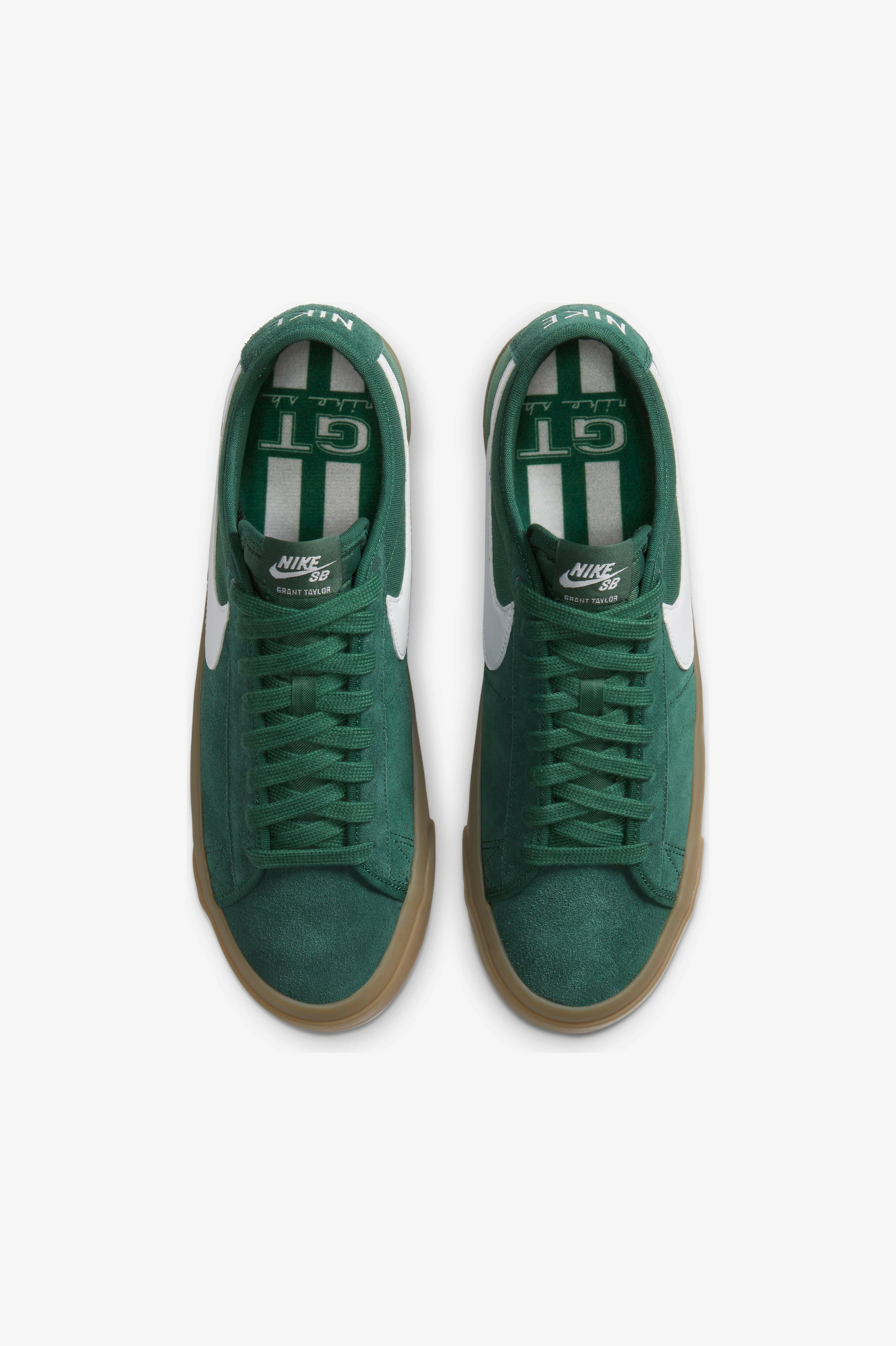 Selectshop FRAME - NIKE SB Blazer Low Pro GT "Green Gum" Footwear Dubai