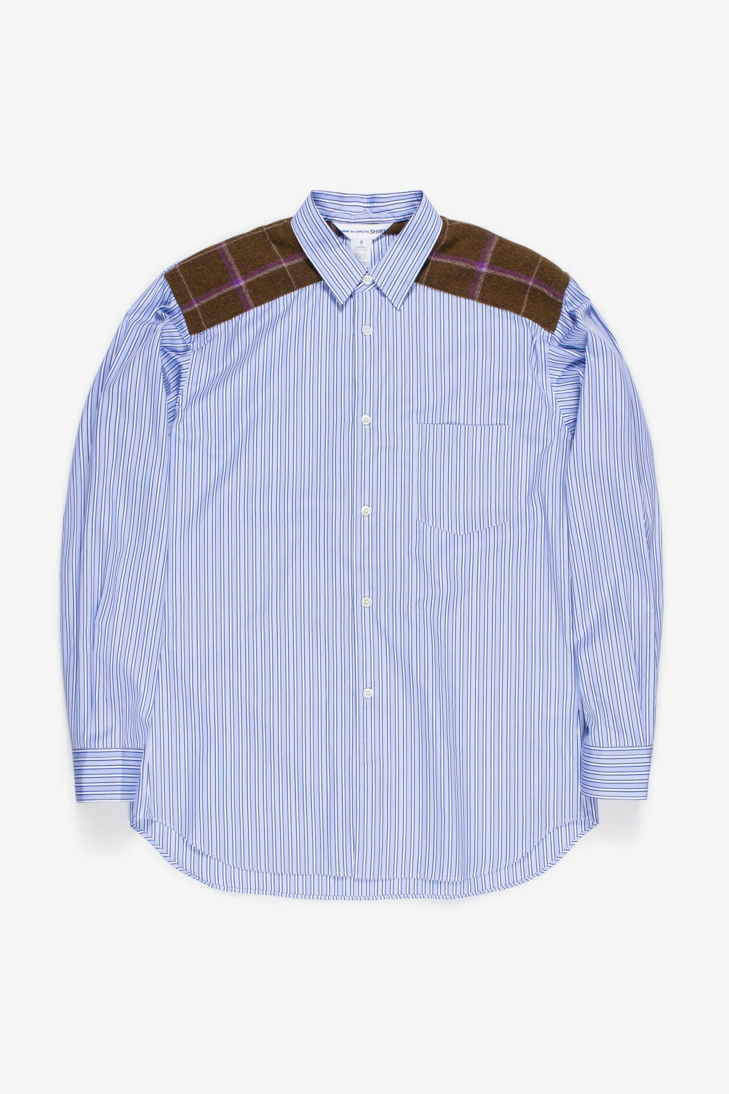 Selectshop FRAME - COMME DES GARÇONS SHIRT Wool Patch Shirt Shirt Dubai