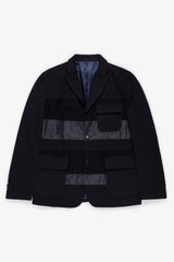 Selectshop FRAME - COMME DES GARÇONS HOMME Multi-Fabric Blazer Outerwear Dubai