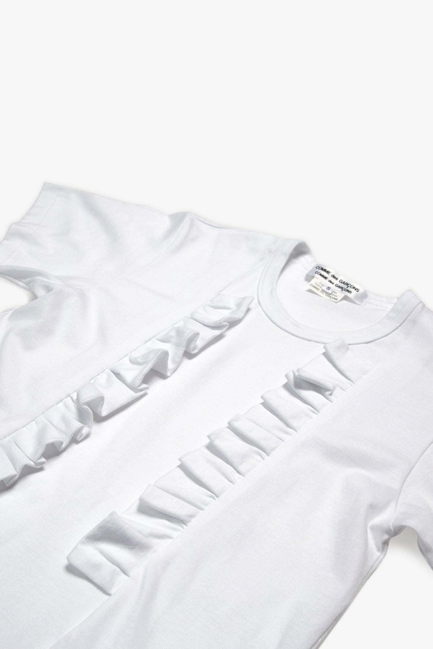 Selectshop FRAME - COMME DES GARÇONS COMME DES GARÇONS Ruffle Trim T-Shirt T-Shirt Dubai