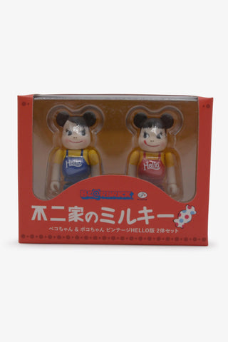 Milky Peko-Chan Set Be@rbrick 100%