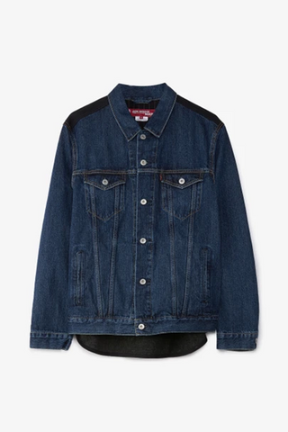 Levi's Wool Patchwork Check Trucker Jacket